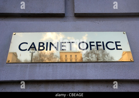 Le cabinet office du gouvernement britannique bâtiment officiel whitehall Londres Angleterre Royaume-Uni uk Banque D'Images