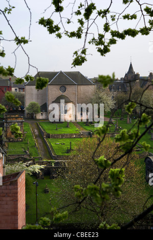 Cimetière Canongate à Édimbourg Banque D'Images