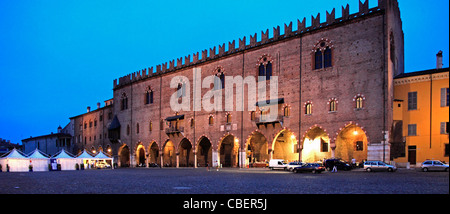 L'Italie, Lombardie, Mantova, le Palazzo Ducale, le Palazzo del Capitano, Banque D'Images