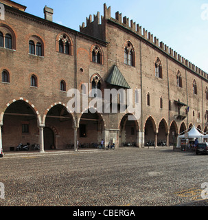 L'Italie, Lombardie, Mantova, le Palazzo Ducale, le Palazzo del Capitano, Banque D'Images