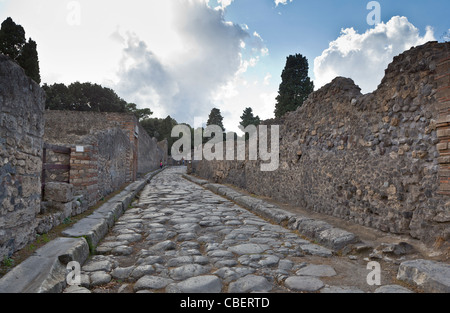 Brick Road, Pompéi, Italie