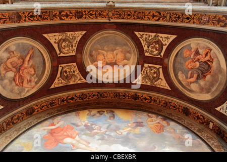 L'Italie, Lombardie, Milan, San Maurizio, de l'intérieur, de l'Église Banque D'Images