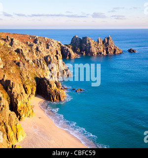 Treryn Dinas head près de Treen, Cornwall England UK Banque D'Images