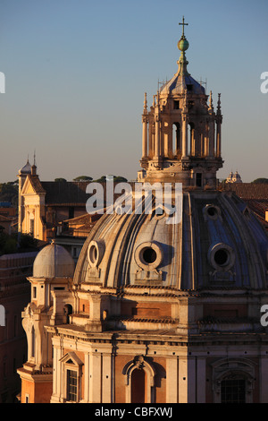 L'Italie, Lazio, Rome, Santa Maria di Loreto, l'église, Banque D'Images