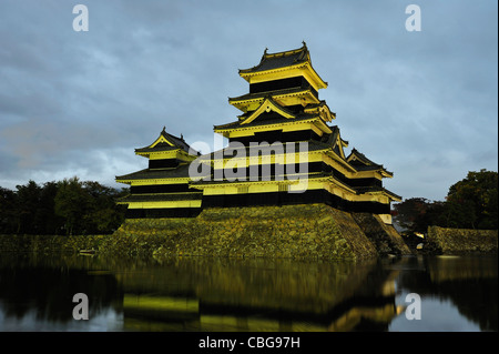 Château de Matsumoto, Matsumoto City, Nagano Prefecture, Japan Banque D'Images