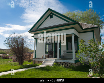 Ferme du xviiie. Musée de la montagne à l'ouest de Montrose, Colorado. Banque D'Images