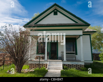 Ferme du xviiie. Musée de la montagne à l'ouest de Montrose, Colorado. Banque D'Images