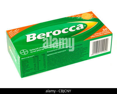 Comprimés Berocca Banque D'Images