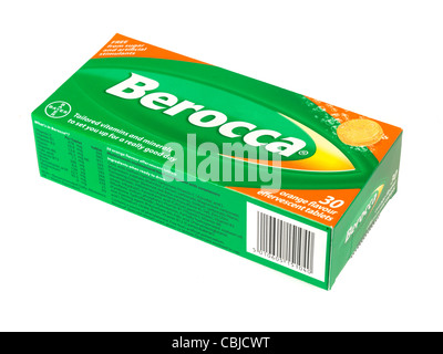 Comprimés Berocca Banque D'Images