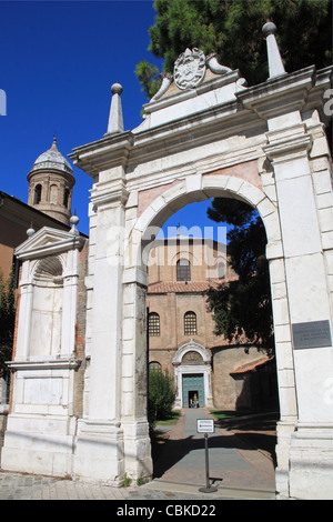 Basilica di San Vitale, Via San Vitale, Ravenne, Émilie-Romagne, Italie, Europe Banque D'Images