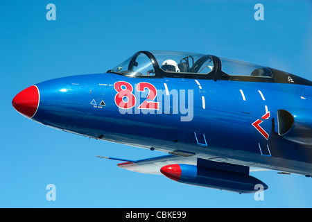 Aero Vodochody L-29 Delfin avion d'entraînement standard du Pacte de Varsovie. Banque D'Images