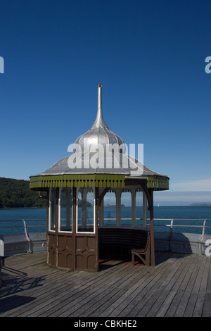 Pier Bangor, au nord du Pays de Galles Banque D'Images