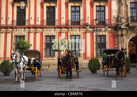 Palais de l'archevêque, Séville, Espagne Banque D'Images