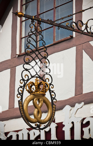 États-unis, Californie, Californie du Sud, Solvang, ville du patrimoine mondial, le danois danois bakery Banque D'Images