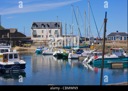 Port de Moray Firth, Banff, Aberdeenshire, Scotland Banque D'Images