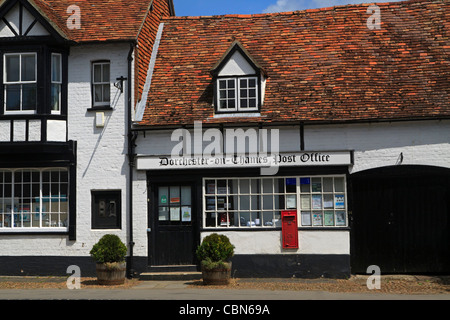 Old Post Office building, dans la ville pittoresque de Dorchester-on-Thames, Oxfordshire Banque D'Images