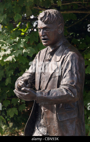 Michael Collins, 1890 - 1922. Le leader révolutionnaire irlandais. Statue à Clonakilty, dans le comté de Cork, Irlande Banque D'Images