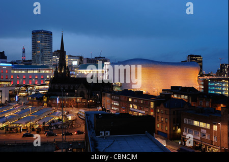 Le centre-ville de Birmingham skyline Banque D'Images