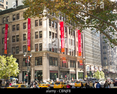 Mid-Manhattan Library, 455 Fifth Avenue at 40th Street, NEW YORK CITY Banque D'Images