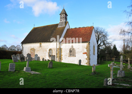 St Botolph's Parish Church, Hardham, West Sussex Banque D'Images