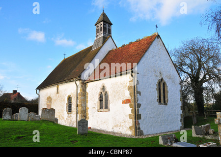 St Botolph's Parish Church, Hardham, West Sussex Banque D'Images