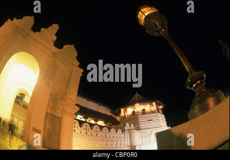 Temple de la dent (Sri Dalada Maligawa), Kandy, Sri Lanka Banque D'Images