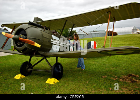 De Havilland DH5 Plan scout George Hood Aviation Museum New Zealand Sport & société de l'Aviation Banque D'Images