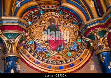 Église Saint Chapelle Paris Banque D'Images