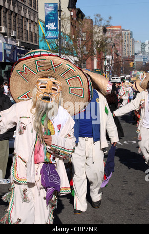 12 Décembre, fête de la Vierge de Guadalupe, Greenpoint, Brooklyn, New York City, New York, USA Banque D'Images