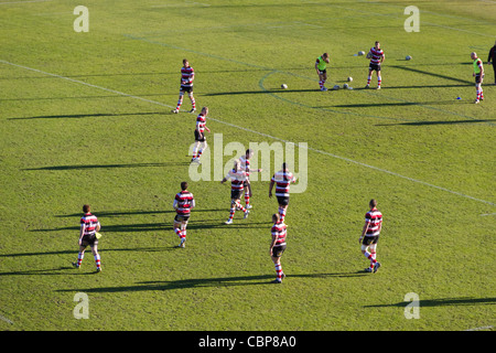 L'équipe de l'Ulster (formation Rugby - Heineken Cup) Banque D'Images