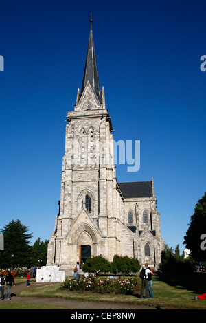 Église Notre Dame de Nahuel Huapi, Bariloche, Patagonie. L'Argentine. Banque D'Images