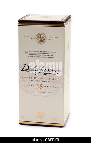 Dalwhinnie 15 ans scotch whisky whisky Ecosse Banque D'Images