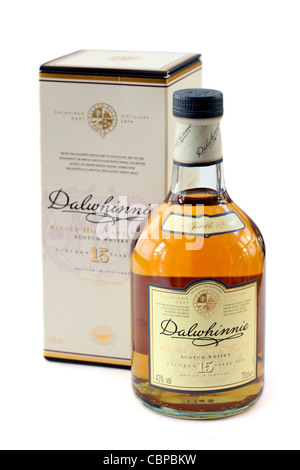 Dalwhinnie 15 ans scotch whisky whisky Ecosse Banque D'Images