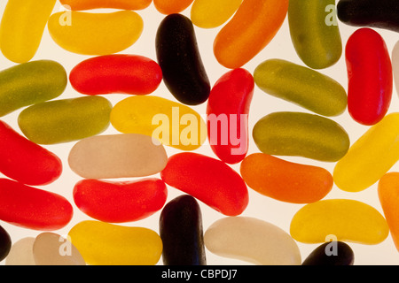 Jelly Beans in close up Banque D'Images