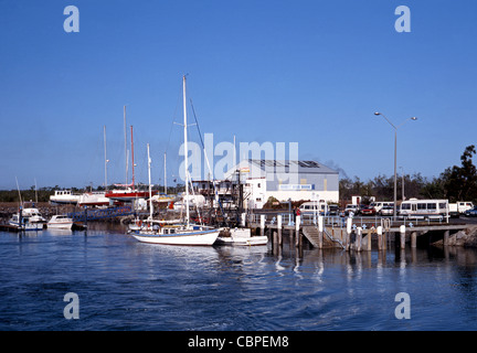 Port et chantier naval, Bundaberg, Brisbane, Queensland, Australie. Banque D'Images