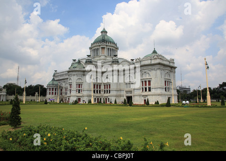 Ananda salle du trône Ananta Samakhom, Dusit, Bangkok, Thaïlande, Banque D'Images