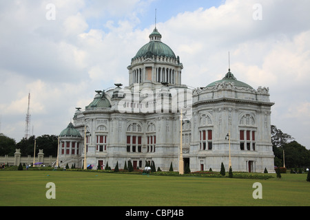 Ananda salle du trône Ananta Samakhom, Dusit, Bangkok, Thaïlande, Banque D'Images