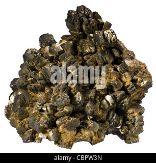 La marcassite (blanc de la pyrite de fer)- Joplin, Missouri Banque D'Images