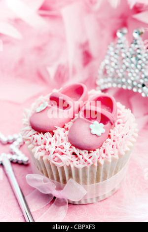 Princess cupcake Banque D'Images