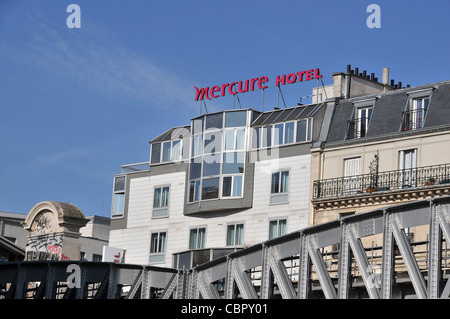 Hôtel Mercure boulevard Vincent Auriol Paris France Banque D'Images