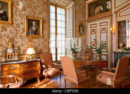 Vallée de la Loire, le château de Cheverny Banque D'Images