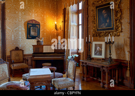 Vallée de la Loire, le Château de Chaumont sur Loire Banque D'Images