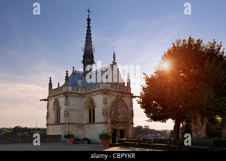 Vallée de la Loire, château d'Amboise Banque D'Images