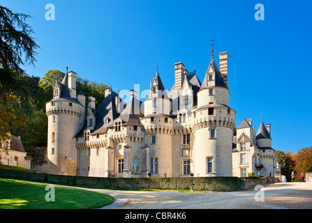 Vallée de la Loire, le Chateau d'Ussé Banque D'Images