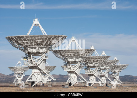 Les télescopes radio Banque D'Images