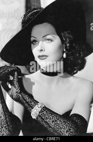 Hedy Lamarr ( 9 Novembre, 1913 - janvier 19, 2000 )- Austrian-American l'actrice Banque D'Images