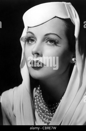 Hedy Lamarr ( 9 Novembre, 1913 - janvier 19, 2000 )- Austrian-American l'actrice Banque D'Images