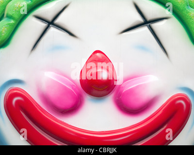 Clown 2 kitsch - Abingdon Street Fair 2011 Banque D'Images