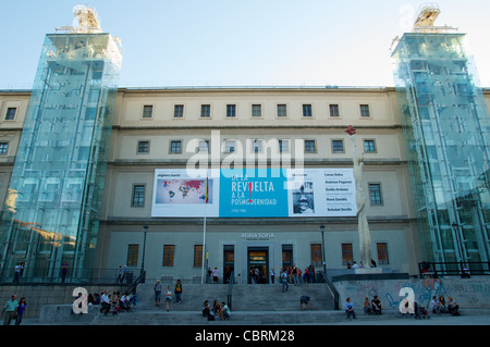 Musée Reina Sofia, Madrid, Espagne Banque D'Images