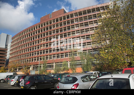 Des bureaux d'assurance AXA, Ipswich, Suffolk, Angleterre Banque D'Images